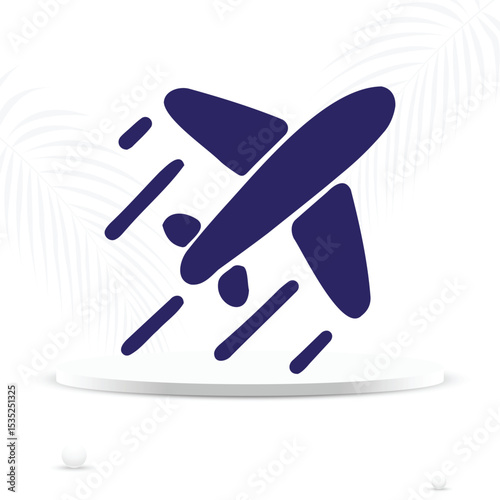 faster plane icon