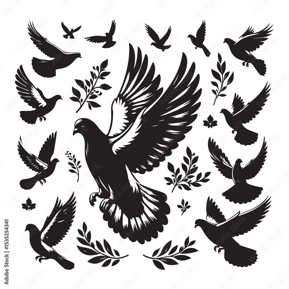 Fototapeta premium dove of peace