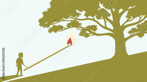 tree in the park