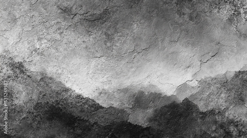 Distressed Paper Texture Background in Black and White