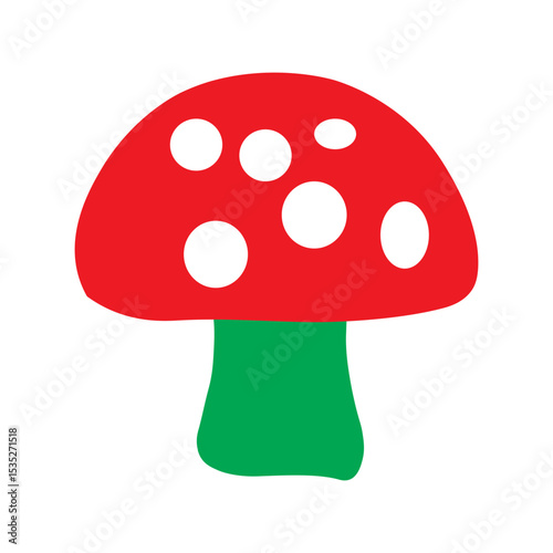Mushroom Flatted Icon