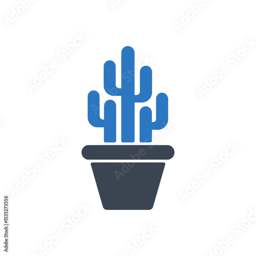 Cactus in Pot Icon
