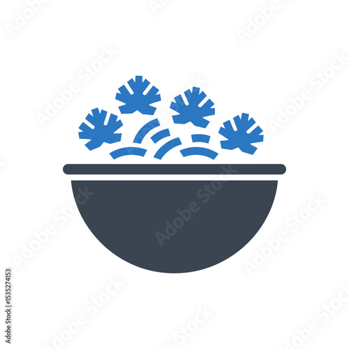 Bowl of Snack Icon