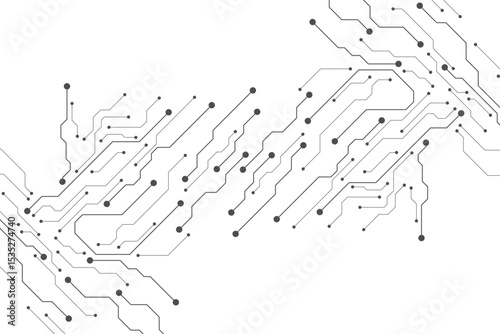 vector futuristic circuit board , Electronic motherboard , Communication and engineering concept , Hi-tech digital technology concept