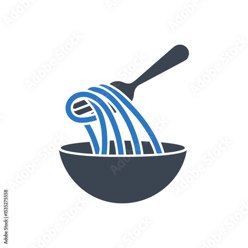 Noodles in Bowl Icon