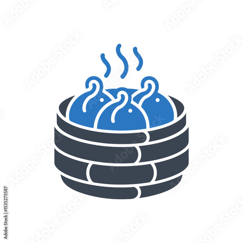 Steamed Dumplings Icon