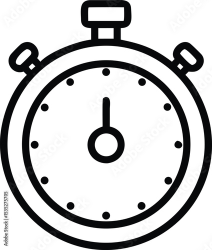 stopwatch vector illustration