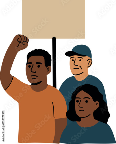 People Protesting for Justice