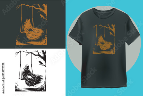 Creative Modern T-Shirt Design Vector Illustration