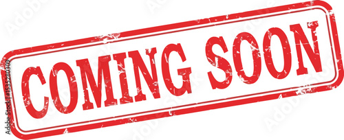 Coming Soon Announcement Graphic Design Element