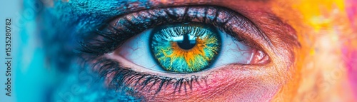 The power of the universe is awakening. Journey to Enlightenment: Radiant Spiral towards Third Eye Symbol of Cosmic Awareness, spiritual power, cosmic energy, mystic vision