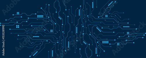 vector futuristic circuit board , Electronic motherboard , Communication and engineering concept , Hi-tech digital technology concept