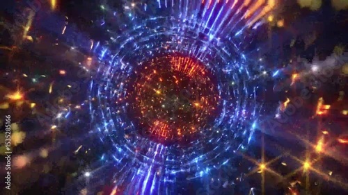 abstract background with circles