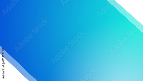 Simple frame with blue lines