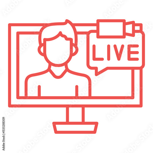 Live Stream Icon