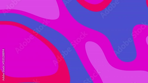 Abstract Purple And Pink Organic Shapes Background