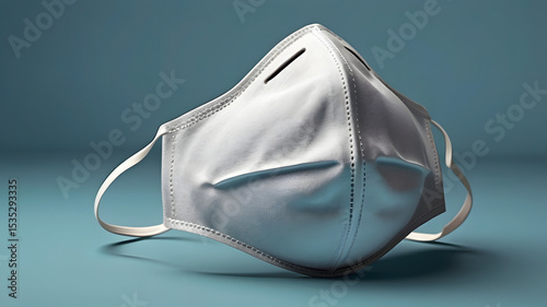 Wallpaper Mural High-quality 3D render of various colorful virus particles floating on a light blue background.  Torontodigital.ca