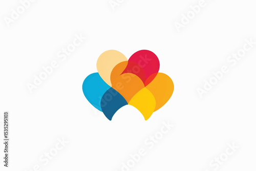 love art symbol graphic design, with simple and clean shapes.
