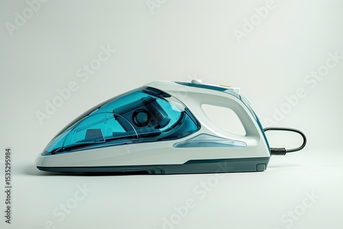iron housework ironed electric tool clean white background ironing steam housekeeping