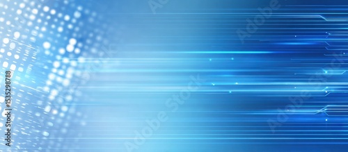 clean futuristic blue background with pixel haze and digital shimmer lines, cyber tech aesthetic