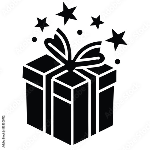 Magical Gift Box Surprise, Celebration, and Festive Cheer