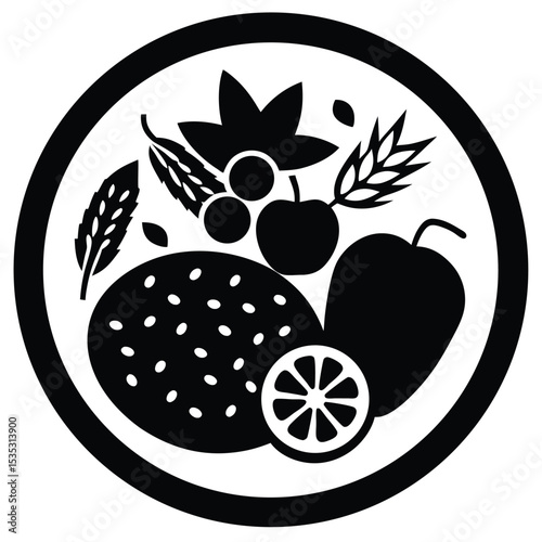 Vibrant Fruit and Grain Blend A Healthy and Delicious Mix