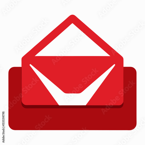 inbox tray icon on white background  .svg