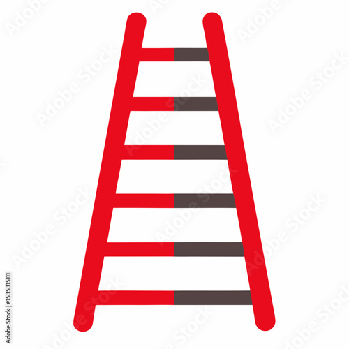 ladder icon on white background  .svg