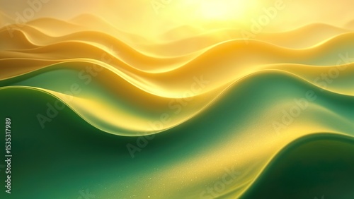Golden Mirage – 8K Abstract Background with Lush Green Accents & Dune Highlights
A refined visual composition of flowing abstract dunes bathed in golden shimmer and vibrant green glow.