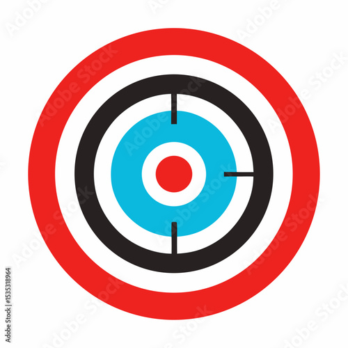 target icon on white background .svg