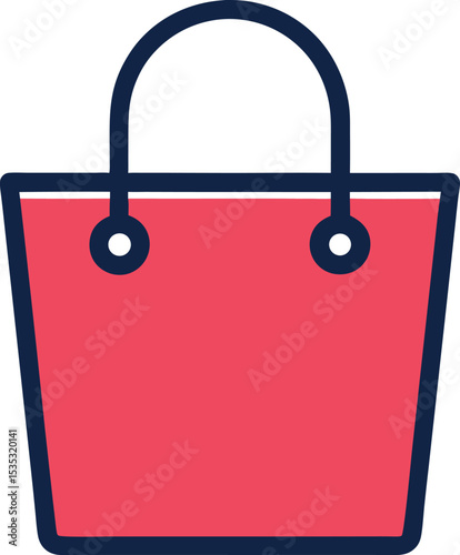 red shopping bag