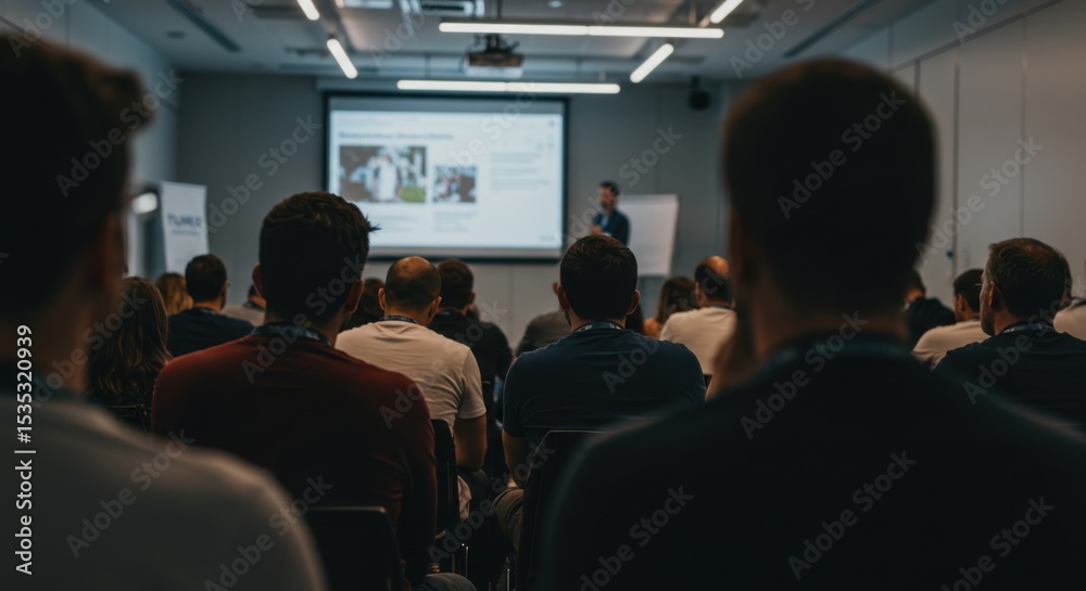 Fototapeta premium Professional Development: Conferences, Seminars, and Workshops