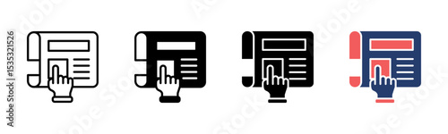 Featured Banner icon sheet multiple style collection