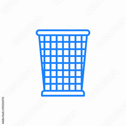 office bin icon sign vector
