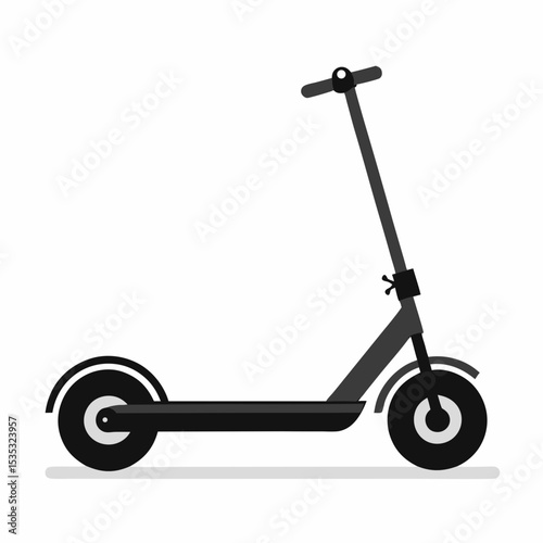 3d rendered illustration of a scooter