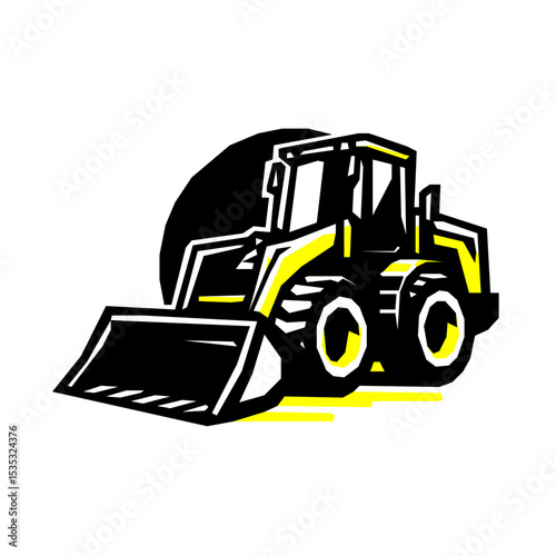 A smaller, but still powerful, bulldozer