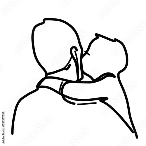 Father day line art