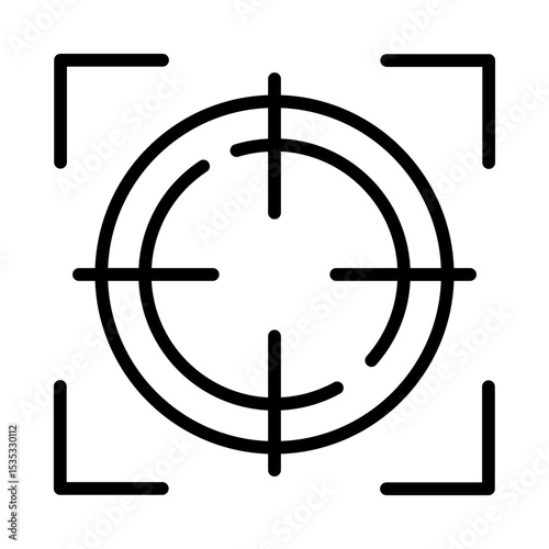 Focus mark icon