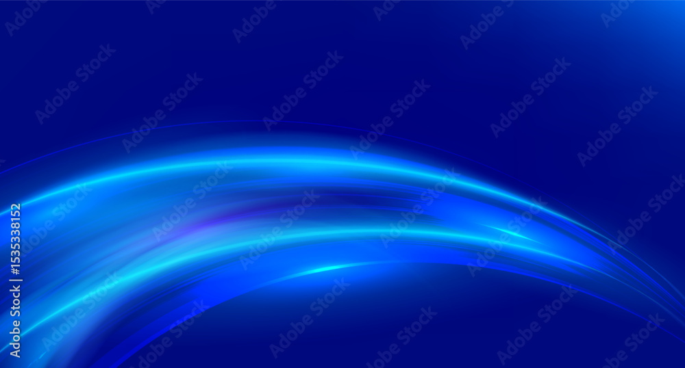 Naklejka premium Blue Abstract Vector Background