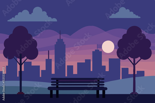 night city landscape