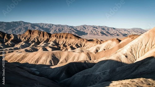 Zabriskie Point Sunrise Death Valley National Park