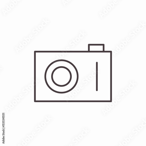 photography device camera icon sign vector