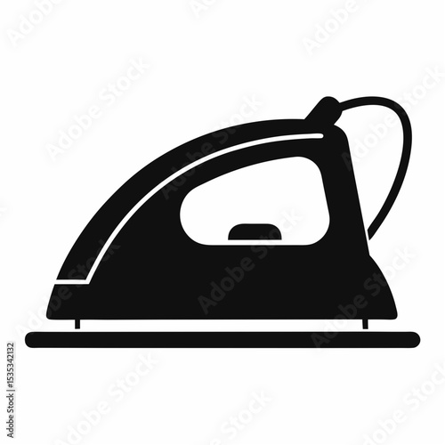 iron isolated on white background