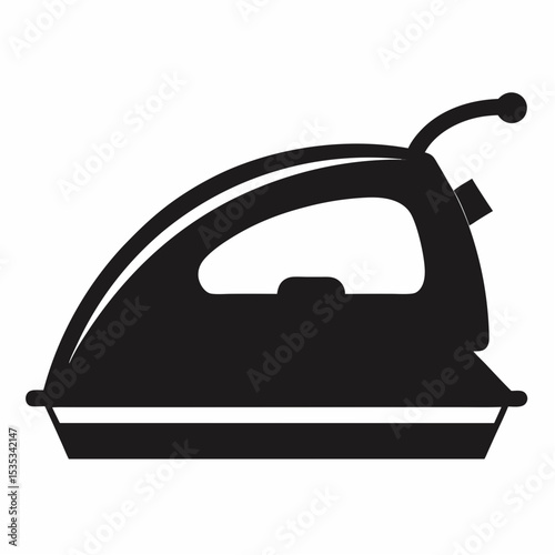 iron isolated on white background