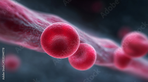 Red blood cells.