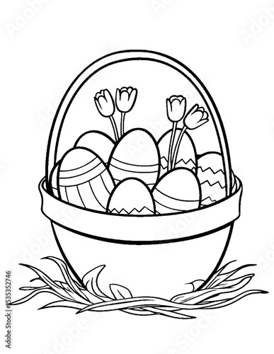 easter coloring pages for kids