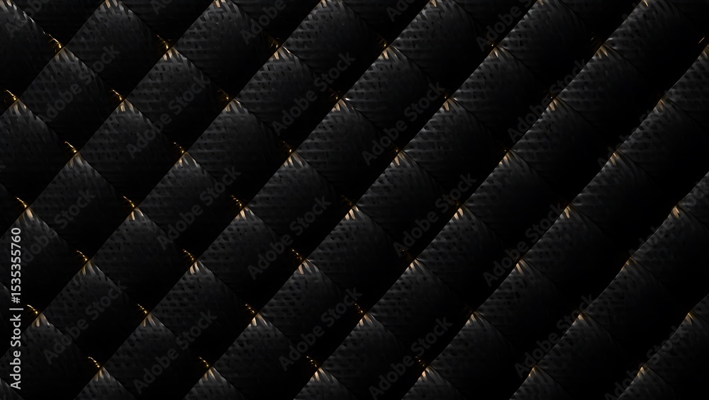 Fototapeta premium Black diamond pattern luxury texture