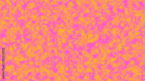 Abstract pink and gold halftone pattern background