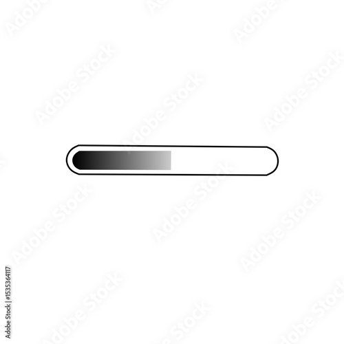 Loading download bars, time direct load stripes and circles. Internet files downloading progress bar. Interface computer web page decent vector elements