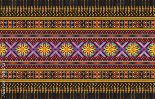 tribal pastel multicolor pastel Navajo seamless vector pattern. aztec abstract geometric art print in a sophisticated aztec style. Vector background with ethnic elements. Wallpaper, fabric, paper, cov